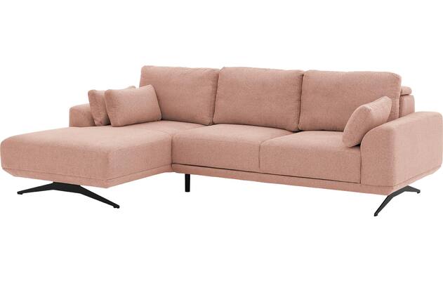 Goossens excellent loungebank princess roze stof - 8231521-03