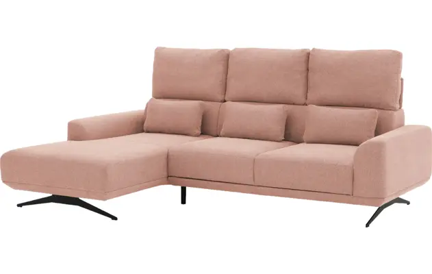 Goossens excellent loungebank princess roze stof - 8231521-08