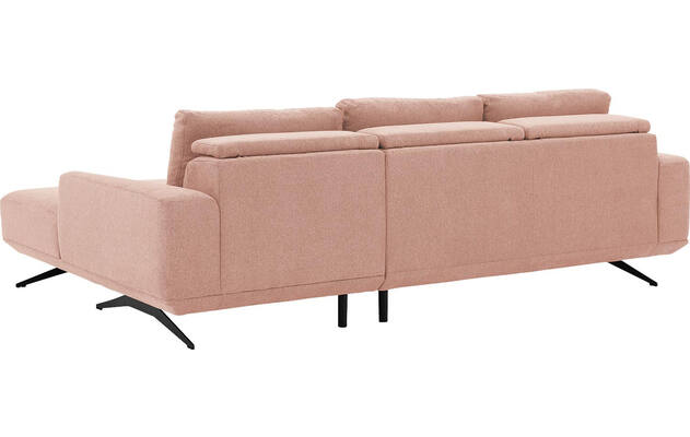 Goossens excellent loungebank princess roze stof - 8231521-gespiegeld-10