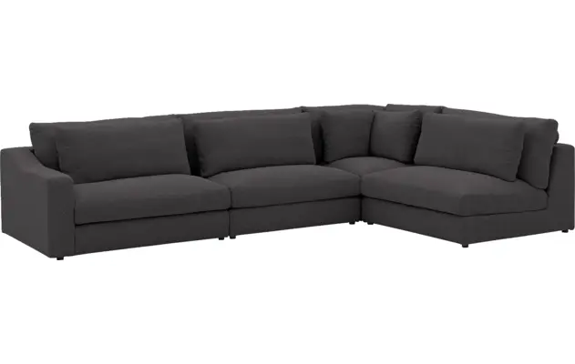 Goossens hoeksalon odette grijs stof - 8231538-goossens-odette-bank-stof-grijs-04