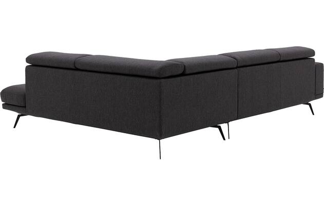 Goossens hoeksalon viggo bruin stof - 8231818-07
