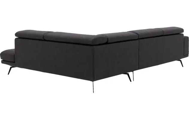 Goossens hoeksalon viggo bruin stof - 8231818-07