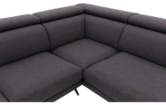 Goossens hoeksalon viggo bruin stof - 8231818-10
