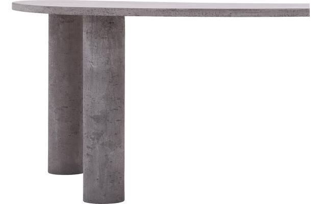 Goossens eettafel stone grijs beton - 8231882-goossens-stone-eettafel-beton-grijs-05