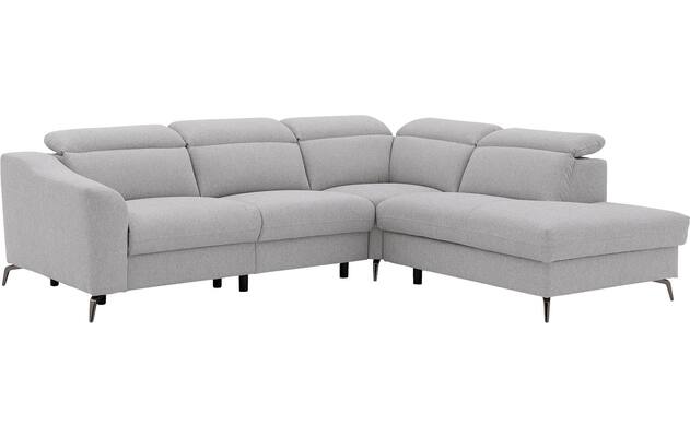 Goossens excellent hoeksalon elmer grijs stof - 8232562-goossens-excellent-elmer-bank-stof-grijs-08