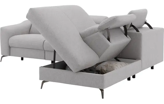 Goossens excellent hoeksalon elmer grijs stof - 8232562-goossens-excellent-elmer-bank-stof-grijs-11