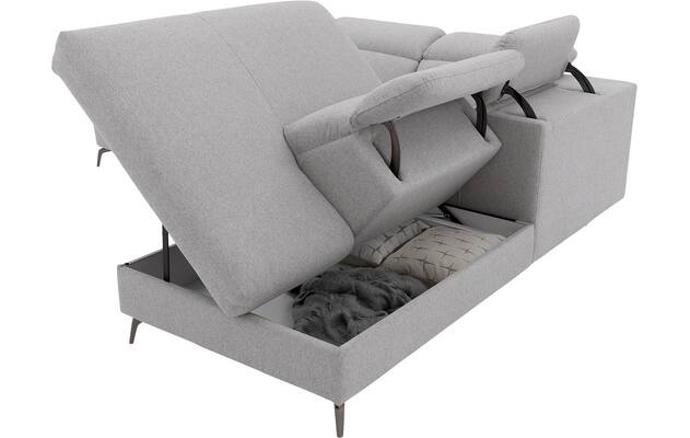 Goossens excellent hoeksalon elmer grijs stof - 8232562-goossens-excellent-elmer-bank-stof-grijs-12