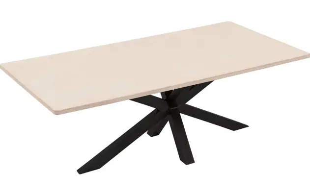 Goossens eettafel stone beige beton - 8233030-goossens-stone-los-blad-beton-04