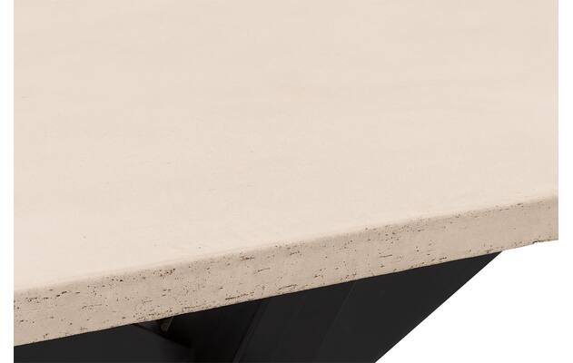 Goossens eettafel stone beige beton - 8233032-goossens-stone-los-blad-beton-06
