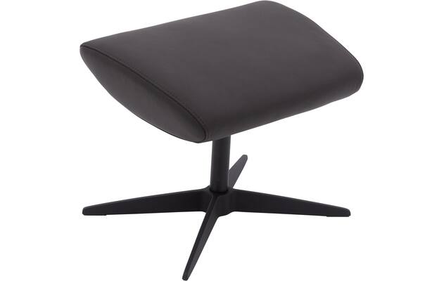 Goossens excellent voetenbank ardea bruin leer - 8233040-goossens-excellent-ardea-fauteuil-leer-15