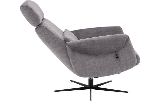 Goossens relaxstoel tirana grijs stof - 8233043-goossens-tirana-fauteuil-stof-08