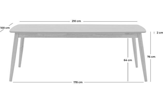 Goossens basic eettafel boaz blank eiken - 8233345-goossens-boaz-eettafel-eiken-blank-50