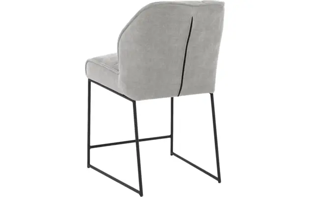 Goossens counterstoel ronnie grijs stof - 8233522-goossens-ronnie-barstoel-stof-04