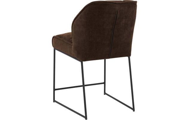 Goossens counterstoel ronnie bruin stof - 8233527-goossens-ronnie-barstoel-stof-04