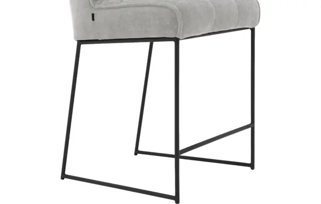 Goossens barkruk ronnie grijs stof - 8233531-goossens-ronnie-barstoel-stof-06