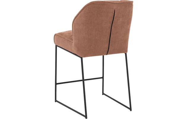 Goossens barkruk ronnie roze stof - 8233532-goossens-ronnie-barstoel-stof-04