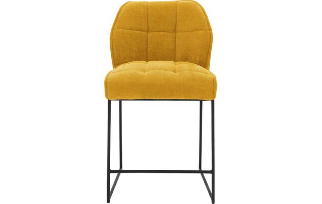 Goossens barkruk ronnie geel stof - 8233534-goossens-ronnie-barstoel-stof-02