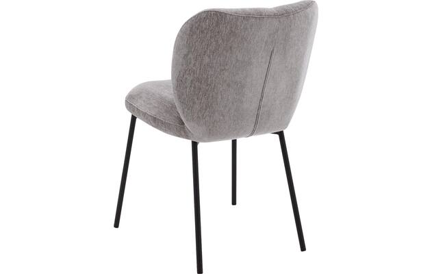 Goossens basic eetkamerstoel eller bruin stof - 8234677-goossens-eller-eetkamerstoel-stof-bruin-02