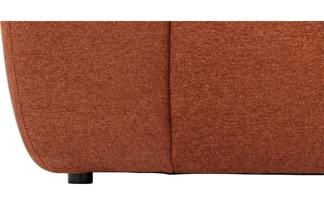 Goossens excellent loungebank kubus bruin stof - 8234718-gespiegeld-09