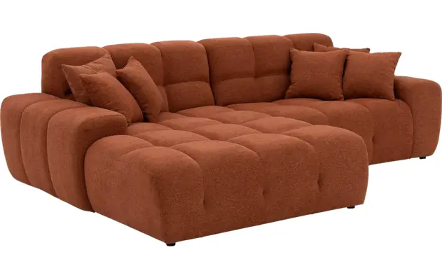 Goossens excellent loungebank kubus bruin stof - 8234718-goossens-excellent-kubus-bank-stof-oranje-04