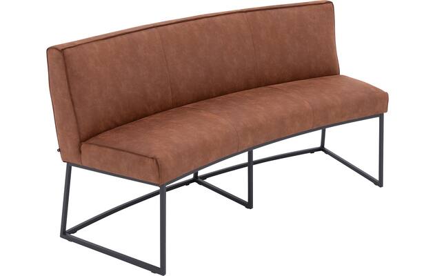 Goossens excellent eetbank tom bruin micro leer - 8234783-goossens-excellent-tom-eetkamerstoel-micro-leer-bruin-03
