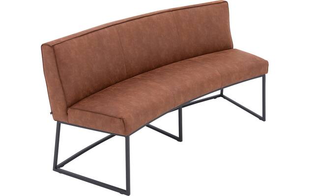 Goossens excellent eetbank tom bruin micro leer - 8234783-goossens-excellent-tom-eetkamerstoel-micro-leer-bruin-04