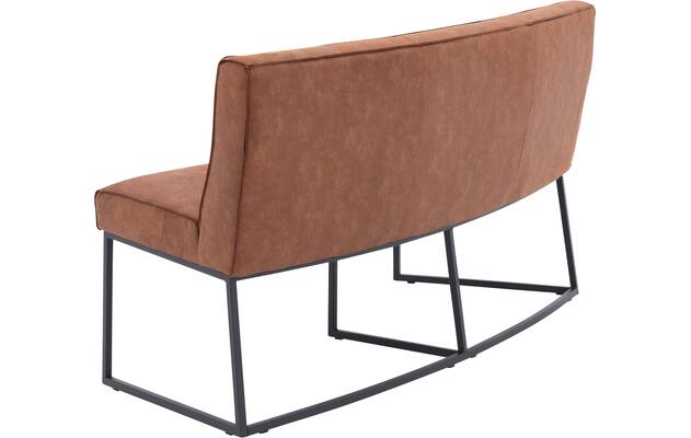 Goossens excellent eetbank tom bruin micro leer - 8234783-goossens-excellent-tom-eetkamerstoel-micro-leer-bruin-06