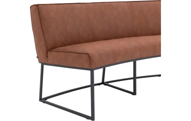 Goossens excellent eetbank tom bruin micro leer - 8234783-goossens-excellent-tom-eetkamerstoel-micro-leer-bruin-07