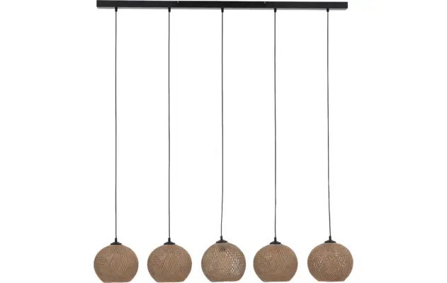 Goossens hanglamp noanne bruin touw - 8234784-goossens-noanne-e27-max-18-watt-02