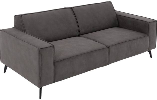 Goossens zitbank hercules grijs microvezel - 8235069-goossens-hercules-bank-microvezel-grijs-03