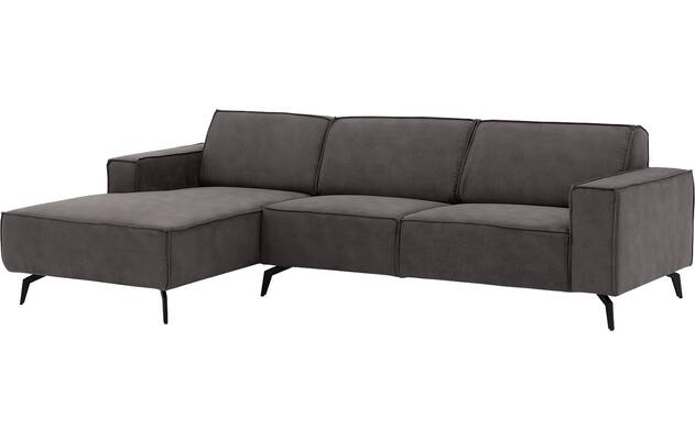 Goossens loungebank hercules grijs microvezel - 8235071-goossens-hercules-bank-microvezel-grijs-02