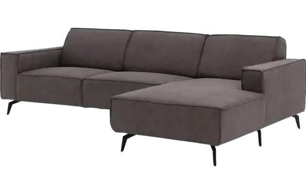 Goossens loungebank hercules grijs microvezel - 8235073-goossens-hercules-bank-microvezel-grijs-04