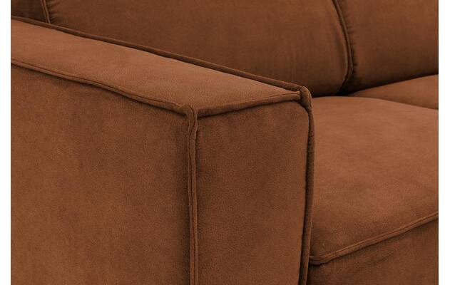 Goossens loungebank hercules bruin microvezel - 8235090-goossens-hercules-bank-microvezel-bruin-07