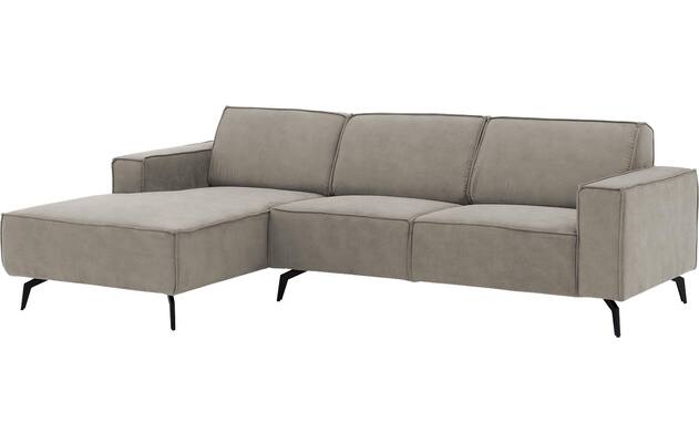 Goossens loungebank hercules grijs microvezel - 8235092-goossens-hercules-bank-microvezel-grijs-02