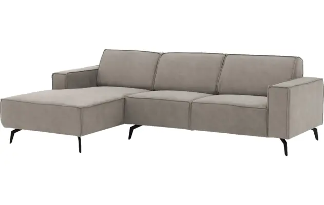 Goossens loungebank hercules grijs microvezel - 8235092-goossens-hercules-bank-microvezel-grijs-02