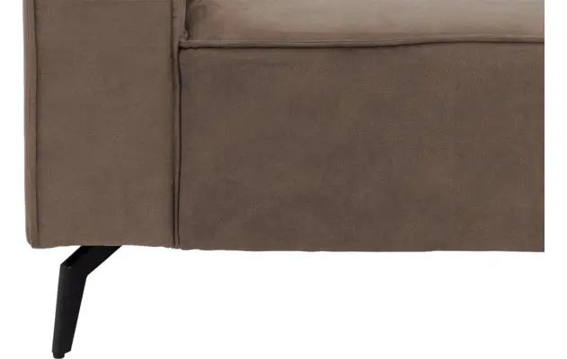Goossens loungebank hercules bruin microvezel - 8235105-goossens-hercules-bank-microvezel-bruin-06