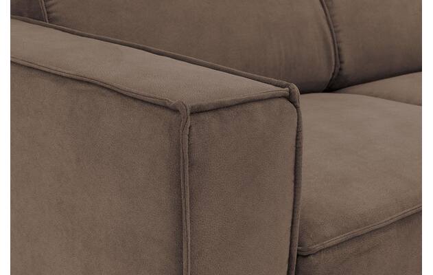 Goossens loungebank hercules bruin microvezel - 8235105-goossens-hercules-bank-microvezel-bruin-07