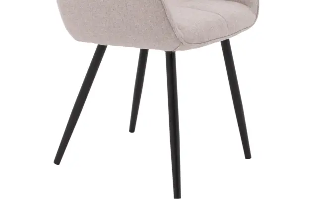 Goossens basic eetkamerstoel lize beige stof - 8235238-goossens-basic-lize-eetkamerstoel-stof-bruin-06