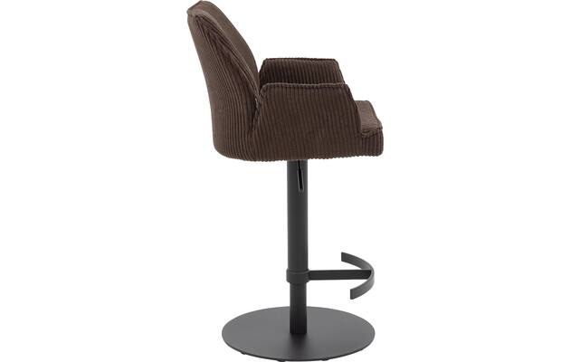 Goossens barkruk laurens bruin stof - 8235254-goossens-laurens-barstoel-stof-03