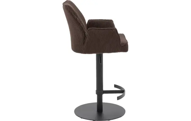 Goossens barkruk laurens bruin stof - 8235254-goossens-laurens-barstoel-stof-03
