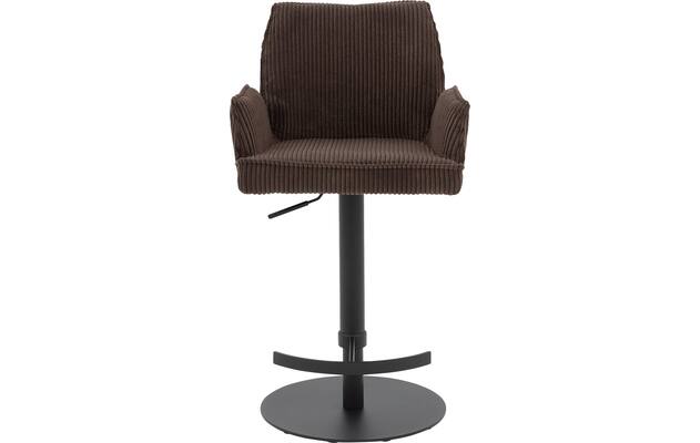 Goossens barkruk laurens bruin stof - 8235254-goossens-laurens-barstoel-stof-04