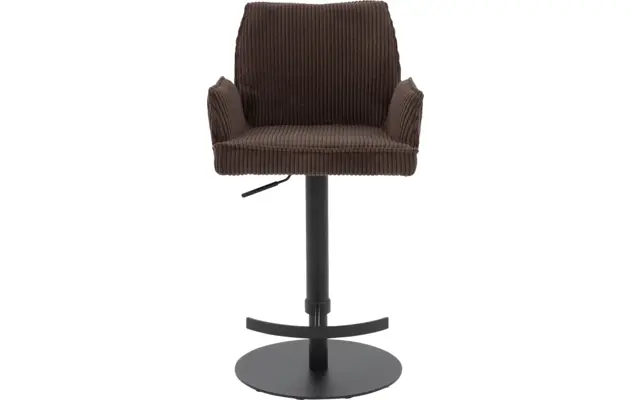 Goossens barkruk laurens bruin stof - 8235254-goossens-laurens-barstoel-stof-04