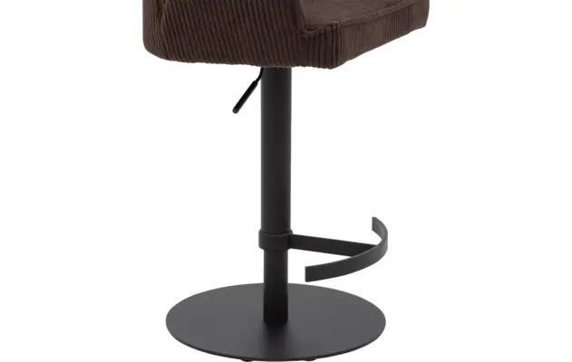 Goossens barkruk laurens bruin stof - 8235254-goossens-laurens-barstoel-stof-07