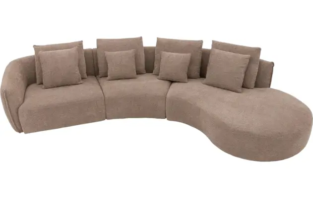 Goossens loungebank fay bruin stof - 8235461-goossens-fay-bank-stof-bruin-03