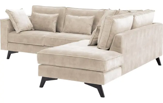 Goossens hoeksalon chambre beige stof - 8235556-goossens-chambre-bank-stof-bruin-04