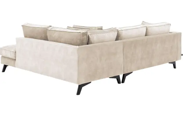 Goossens hoeksalon chambre beige stof - 8235556-goossens-chambre-bank-stof-bruin-05