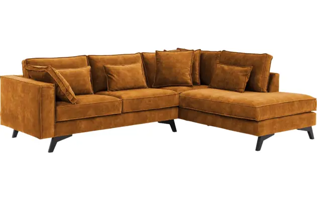 Goossens hoeksalon chambre geel stof - 8235561-goossens-chambre-bank-stof-geel-02
