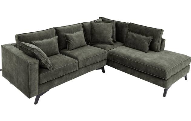 Goossens hoeksalon chambre groen stof - 8235563-goossens-chambre-bank-stof-groen-05