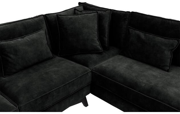 Goossens hoeksalon chambre zwart stof - 8235564-goossens-chambre-bank-stof-zwart-06