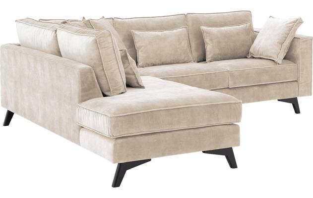 Goossens hoeksalon chambre beige stof - 8235581-goossens-chambre-bank-stof-bruin-04